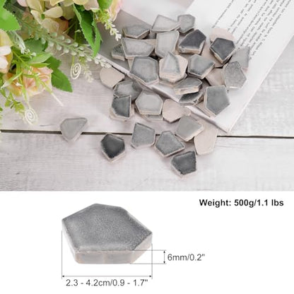 500g 1.1LB Irregular Ceramics Mosaic Tiles