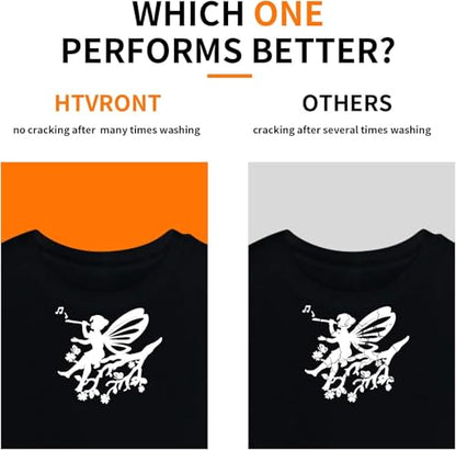 White HTV Heat Transfer Vinyl Bundle