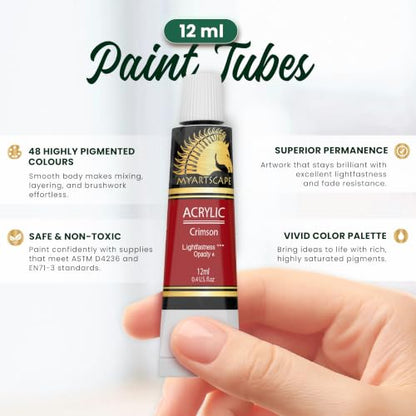 Heavy Body Acrylic Paint Set (19.4769 Fl Oz)