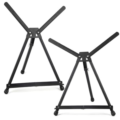 2 Pack 15" to 21" Tabletop Easel for Painting &Display (2 Count)