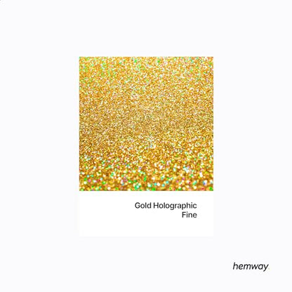 Resin Glitter Gold Holographic 100g Fine (3.5274 Ounce)