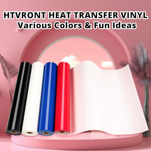 Black HTV Heat Transfer Vinyl Roll