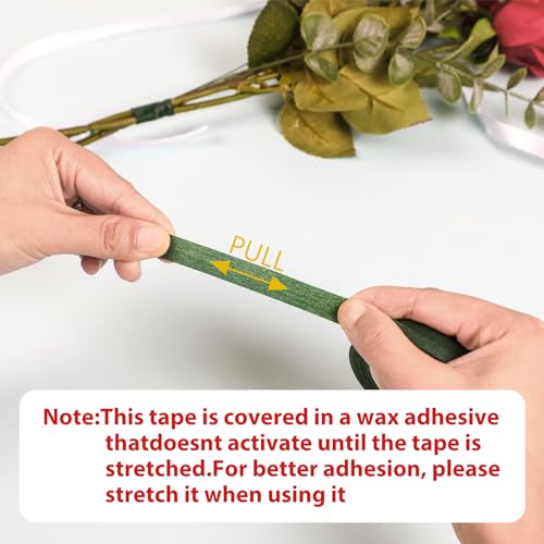 Flower Tape Floral Tape for Bouquets (12 Count)