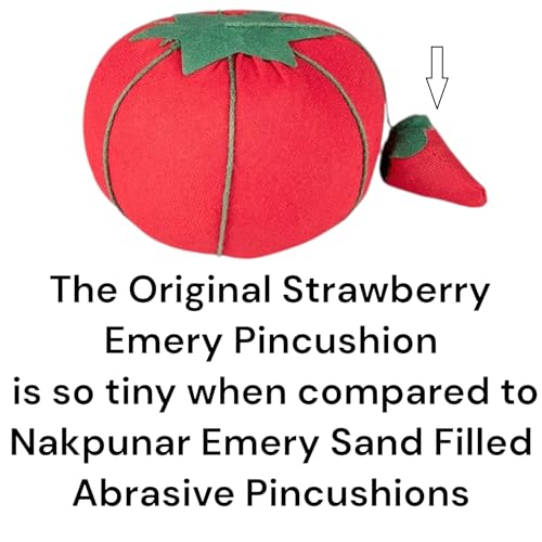 Emery Pincushion for Sharpening Needles