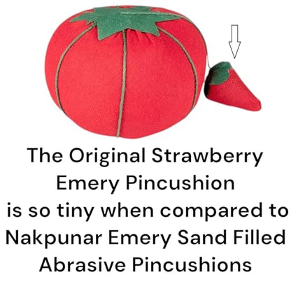 Emery Pincushion for Sharpening Needles