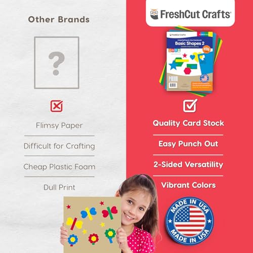 Heart Star Hexagon Rectangle Cutouts (696 Count)