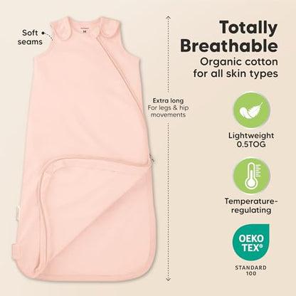 2 Pack Organic Baby Sleep Sacks