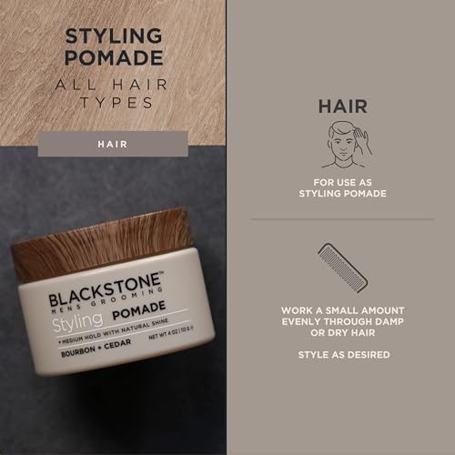 Men's Grooming Hair Styling Pomade (8 Ounce)