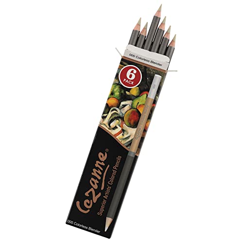 Creative Mark Cezanne Premium Colorless Blender Pencil 6 Pack (6 Count)