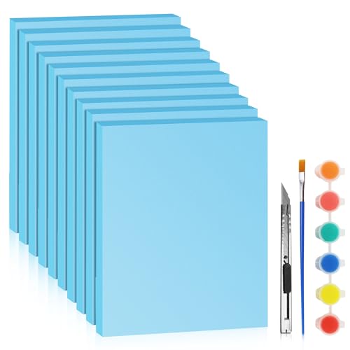 Blue 10 Pack 15x12x0.79 inch Foam Sheets 0.79 Inch Thick