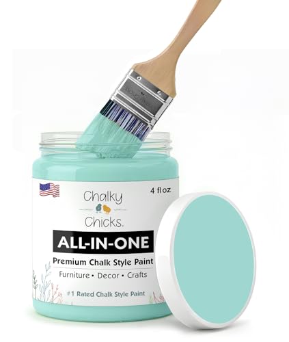 Riptide 4 Fl Oz Chalk Paint for Furniture All in One
