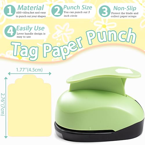 Tag Punch 2.76 in Scrapbook Punches