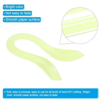 Quilling Strips Paper 600pcs 1.5mm 39cm Origami Paper Quilling Kits for Art DIY Hand Craft Christmas