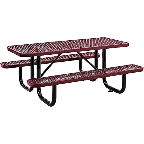 6’L Rectangular Picnic Table