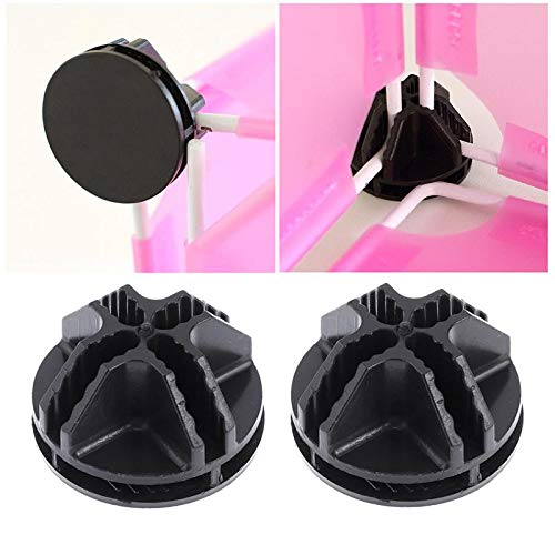 Wire Cube Plastic Connector 50Pcs Wire Grid Cube Organizer Connector for Modular Closet Storage Organizer and Wire Shelving