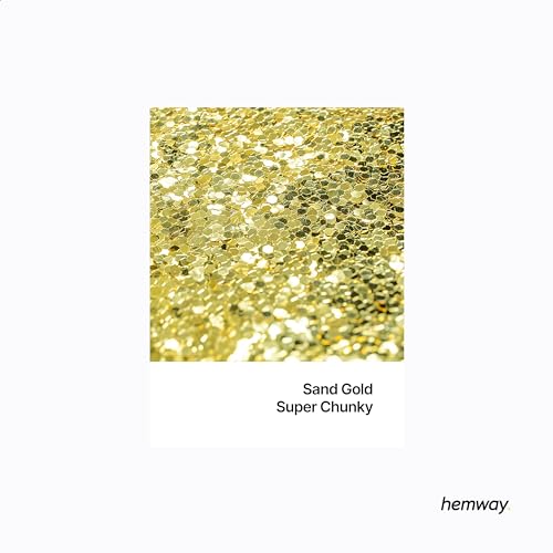Resin Glitter Sand Gold 100g Super Chunky (3.5 Ounce)