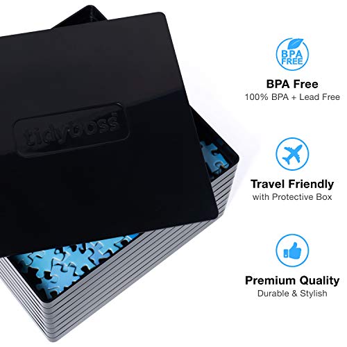 8 Puzzle Sorting Trays with Lid 8" x 8" (8 Count)