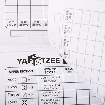 Score Pads for Yahtzee