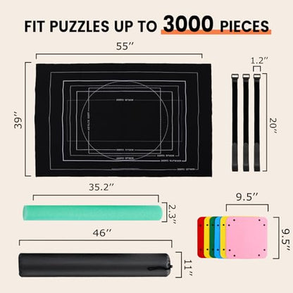 Jigsaw Puzzle Mat Roll Up (3000 Count)