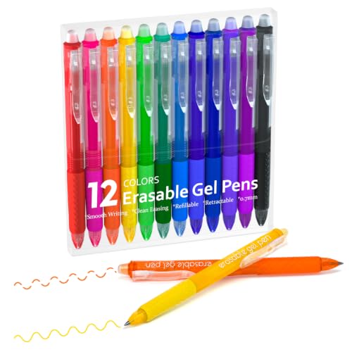Erasable Gel Pens (12 Count)