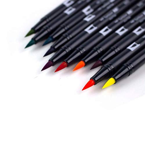 Dual Brush Pen Art Markers (10 Count)