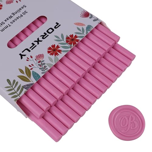 30 Pieces 7mm Sealing Wax Sticks for Glue Gun