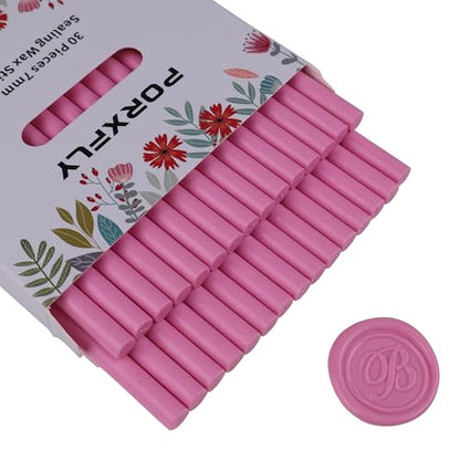30 Pieces 7mm Sealing Wax Sticks for Glue Gun