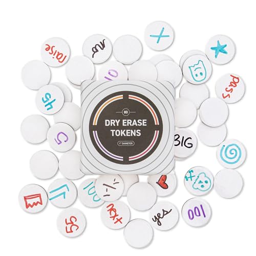 Dry Erase Tokens 80 (80 Count)