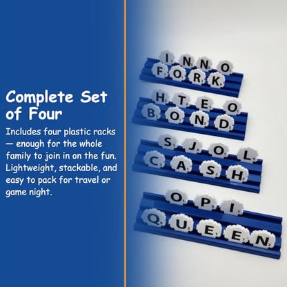 Tile Racks for Word Strategy Game