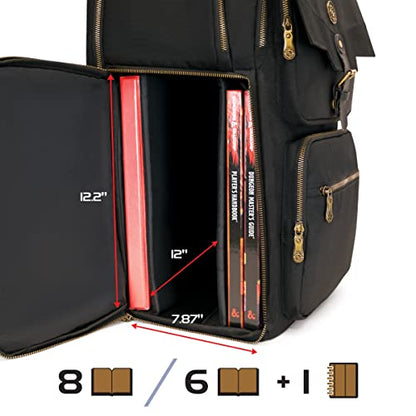 DnD Backpack RPG DM Bag for Dungeons and Dragons