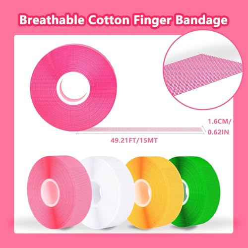6 Pack Thimble Tape for Hand Sewing (6 Count)
