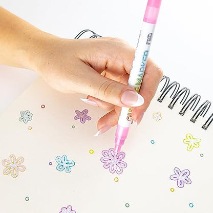 Outline Glitter Markers (12 Count)