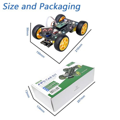 4WD Car Kit for Raspberry Pi Pico