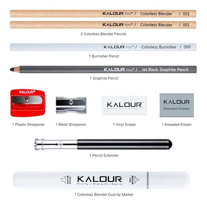 Colored Pencil Accessory Kit (10 Count)