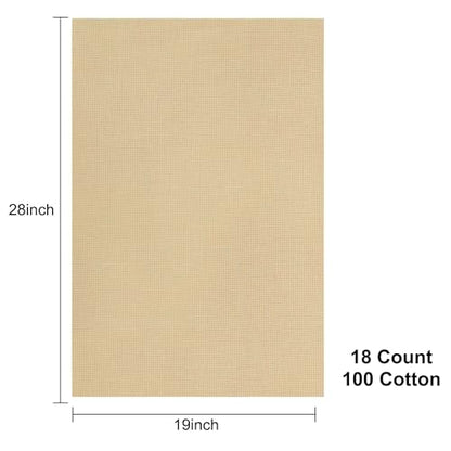 Aida Cloth 18 Count Cross Stitch Fabric