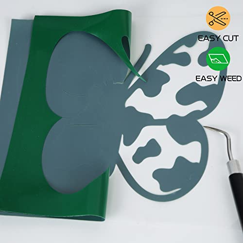 RENLITONG 3D Puff HTV Rolls Heat Transfer Vinyl