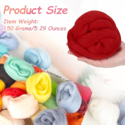 Wool Roving Yarn (5.3 Ounce)