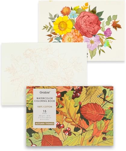 Watercolor Coloring Book