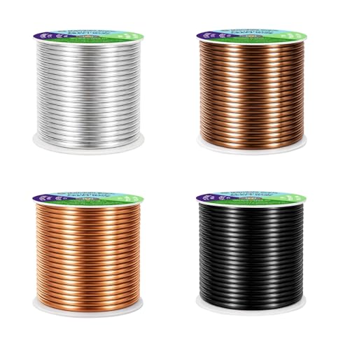 12 Gauge Neutral Combo Anodized Aluminum Craft Wire (240 Foot)