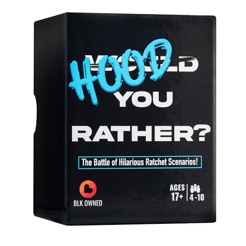 Hood You Rather? Black Culture Party Game for Adults