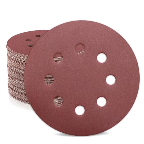 5 Inch 240 Grit Sanding Discs (50 Count)