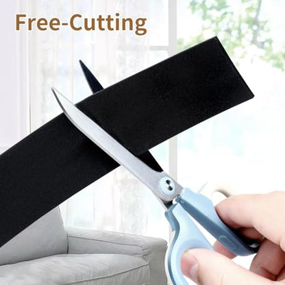 Single Sided Foam Weather Stripping Tape Black (32.8 Foot)