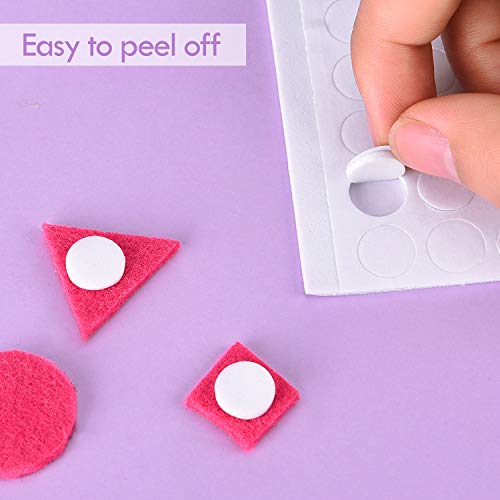2400 Pieces Foam Dots Dual (2400 Count)