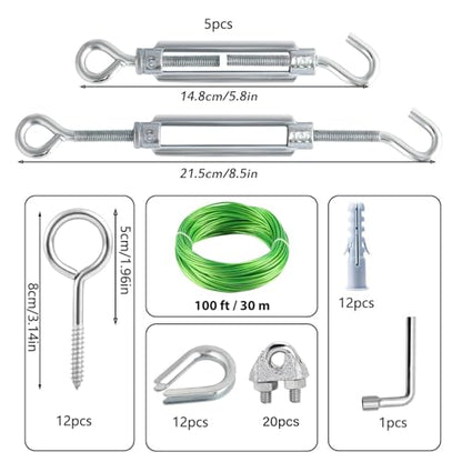 3 16" Clothes Line Outdoors (100 Foot)
