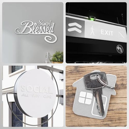 Laser Engraving Blank ABS Double Color Plastic Sheet