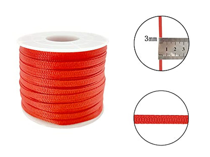 1 8" x 720yd Satin Grosgrain Ribbon Assorted (2340 Foot)