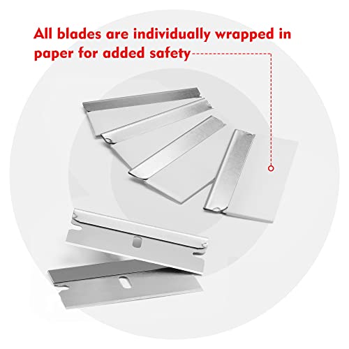 100 Pack Single Edge Razor Blades