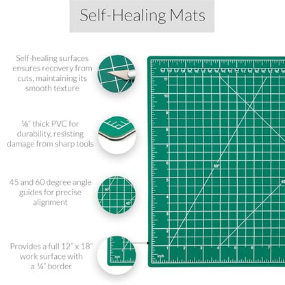 WA Portman 12x18 Fabric Cutting Mat