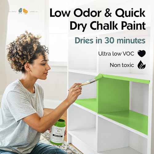 Pistachio 16 Fl Oz Chalk Paint for Furniture All in One