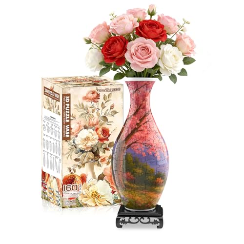 3D Puzzles Vase for Adults